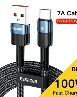 Cable carga rápida alta potencia 100W / USB Tipo C