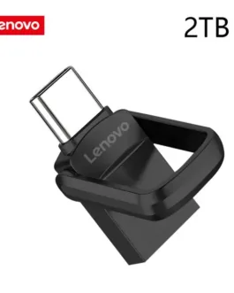 Pendrive Lenovo 2TB Metálico alta velocidad doble conector USB