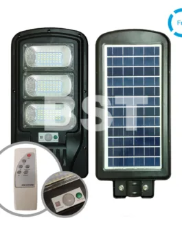 Luminaria Farol Solar Led con sensor de movimiento / alta eficiencia / control remoto