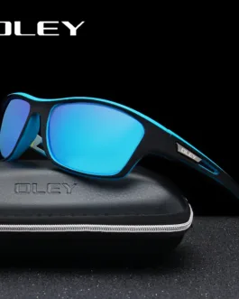 Gafas de sol polarizadas para hombre, lentes de sol masculinas con revestimiento reflectante, adecuadas para conducir, hacer deporte al aire libre, diseño de marca de lujo, logo personalizable YG202