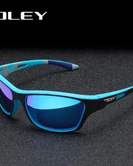 Gafas de sol polarizadas para hombre, lentes de sol masculinas con revestimiento reflectante, adecuadas para conducir, hacer deporte al aire libre, diseño de marca de lujo, logo personalizable YG202