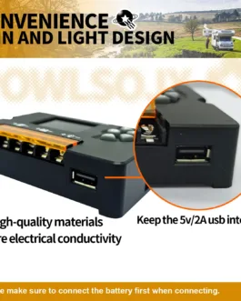 POWLSOJX-controlador de carga Solar PWM, 12V/24V, 10A/20A/30A con pantalla LCD a Color, voltaje ajustable, soporte para múltiples baterías