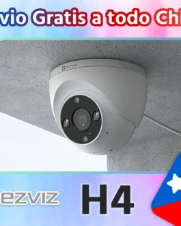 Camara seguridad ezviz h4 2k 3mp exterior Visión Nocturna a Color Detección de personas vehículo Bidireccional tecnología de IA alarma