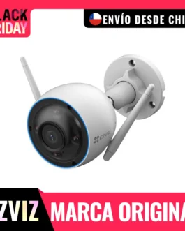 Camara seguridad ezviz h3 2k 3mp exterior Visión Nocturna a Color Detección de personas vehículo Bidireccional tecnología de IA aluminio alarma