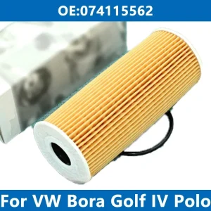 1/6/10 Uds filtro de aceite de coche 074115562 para VW CADDY CRAFTER BORA GOLF IV PASSAT B5 POLO BEETLE SHARAN SKODA SEAT LEON 1.9TDI 2.0TDI
