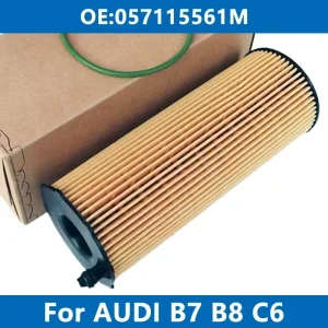 1/6 Uds filtro de aceite de motor de coche 057115561M para VW AUDI B7 B8 C6 D3 D4 A4 A5 A6 A8 Avant Q5 Q7 2,7 3,0 TDI 4,2 6,0 TOUAREG PHAETON