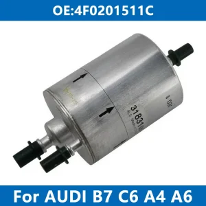 Filtro de combustible para automóvil 4F 0201511 C para AUDI B7 C6 D3 A4 A6 S6 A8 S8 2.0T 3.0TFSI 2,8 3.2FSI 4,2 2004-2011 asiento EXEO 1,8TSI R8 GALLARDO