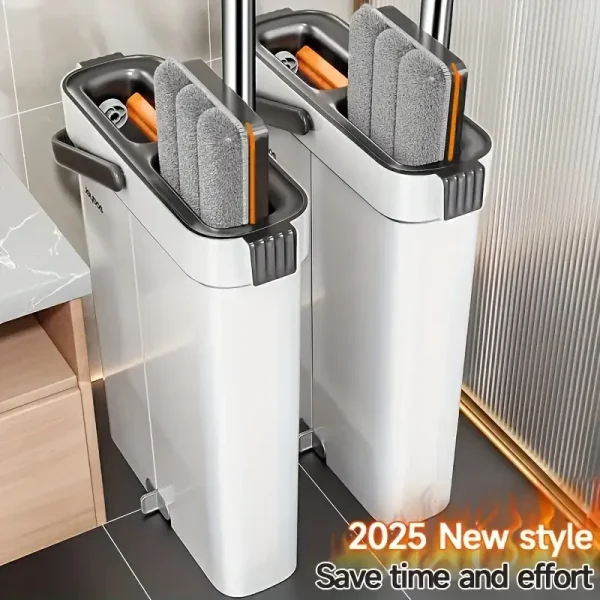 Fregona Giratoria 360° con Cubeta Doble | Limpieza Eficiente