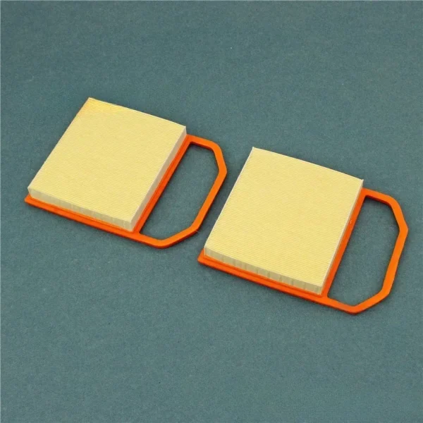 2 uds elemento limpiador de filtro de aire de coche A 2760940504 Para Mercedes Benz W205 W212 W222 W166 C43 C400 E320 S320L S400 CLS GLC/E/S ML - Imagen 4