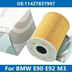 Filtro de aceite de motor de coche 11427837997 Para BMW E90 E93 E92 Coupe M3 GTS CRT S65B40A S65B44A motor 2007-2013 accesorios de filtros de aceite