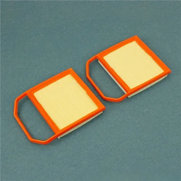 2 uds elemento limpiador de filtro de aire de coche A 2760940504 Para Mercedes Benz W205 W212 W222 W166 C43 C400 E320 S320L S400 CLS GLC/E/S ML - Imagen 2