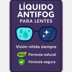 Liquido antiempañante antiestático | Visión Clara Siempre