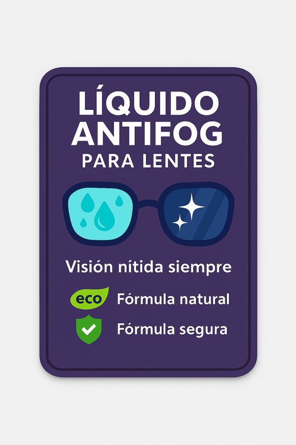 Liquido antiempañante antiestático | Visión Clara Siempre